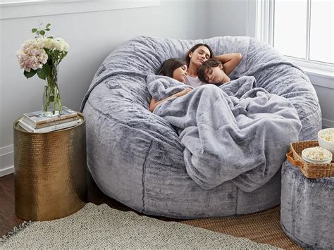 love sack bean bag oversized.